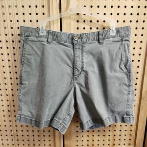 Tommy Bahamas Gray Shorts Flat Front Casual‎ Chino Style Size 36